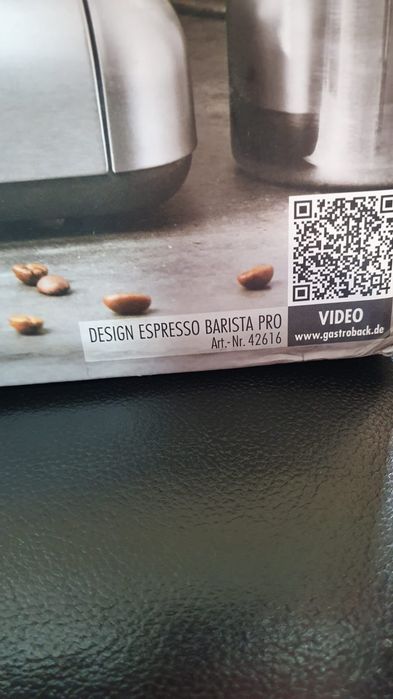 Професійна кавомашина Gastroback Design Espresso BARISTA PRO 42616