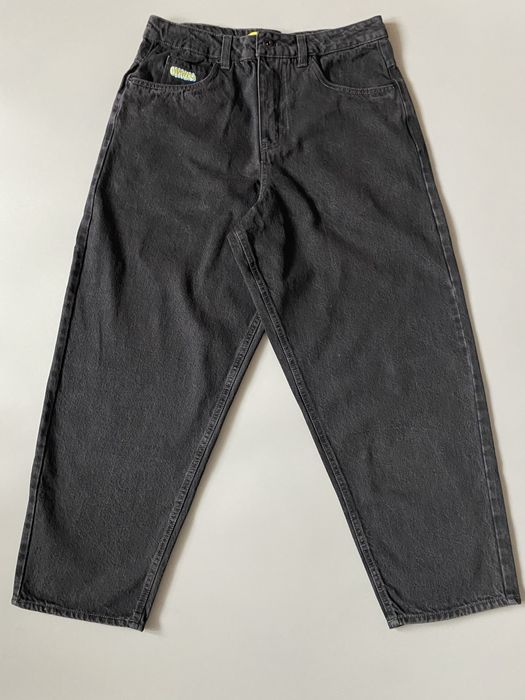 Empyre Ultra Loose Fit Shmutz Black Wash Skate Jeans