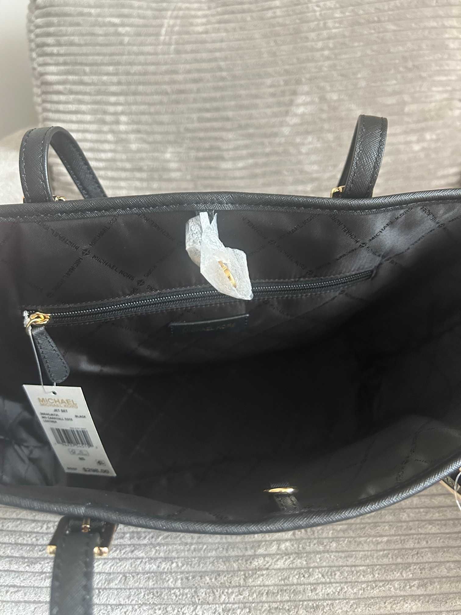 nowa torebka skórzana Michael KORS czarna oryginał