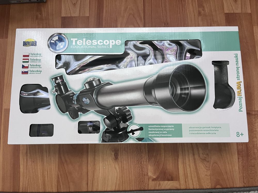 Teleskop nowy nieuzywany zabawka edukacyjna