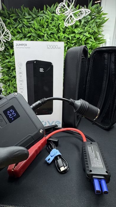 Пусковое Устройство Бустер для авто Proove Jump Starter 12000mAh 1000А