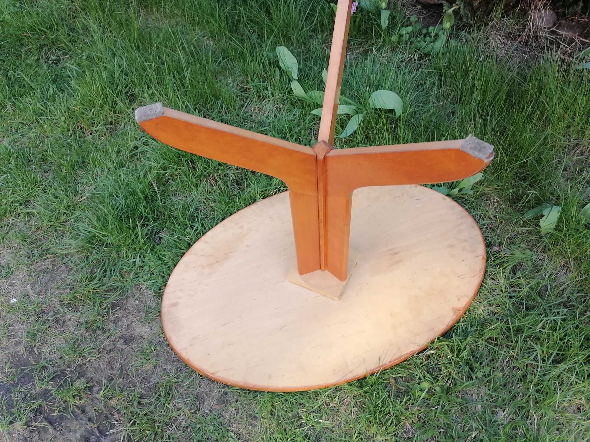 Stolik drewniany 60x90xh65cm Prl Vintage