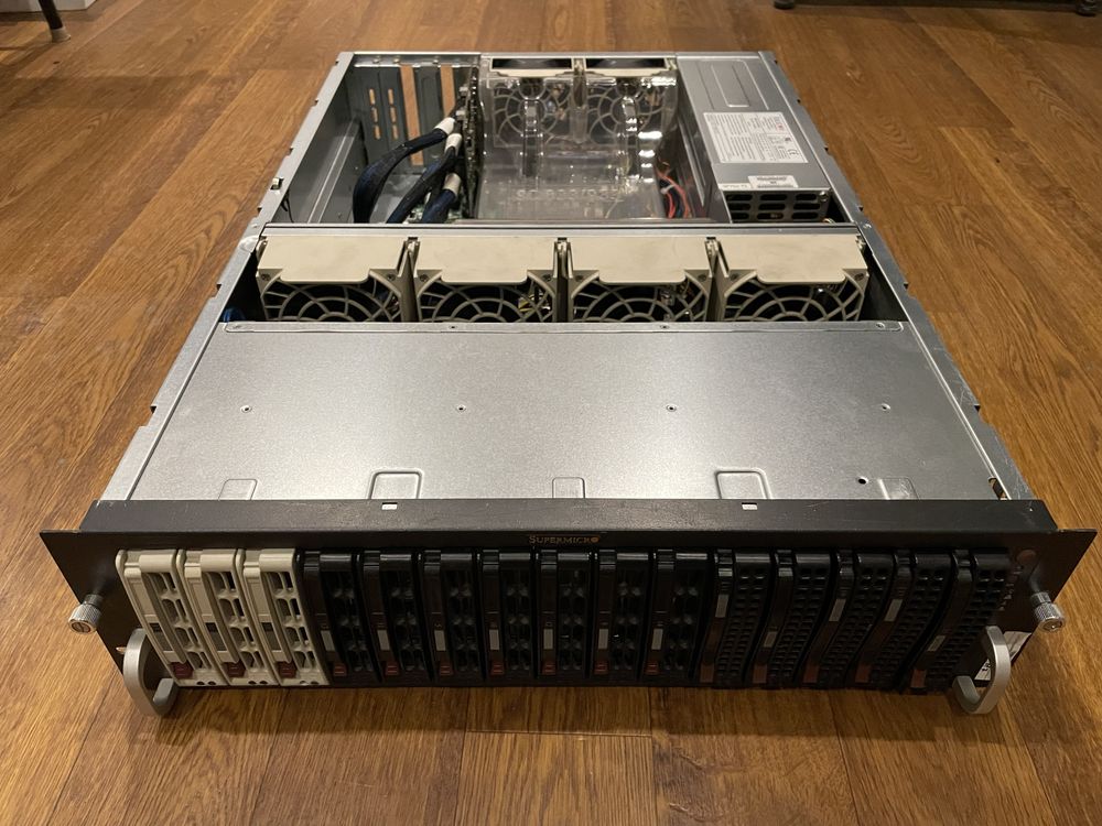 Корпус Supermicro cse-836 16х3,5”