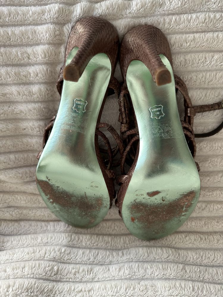 Nicole Miller buty szpilki odkryte r.39