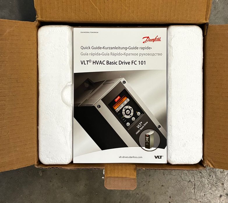 Falownik Danfoss VLT HVAC Basic Drive FC-101 0,75kW