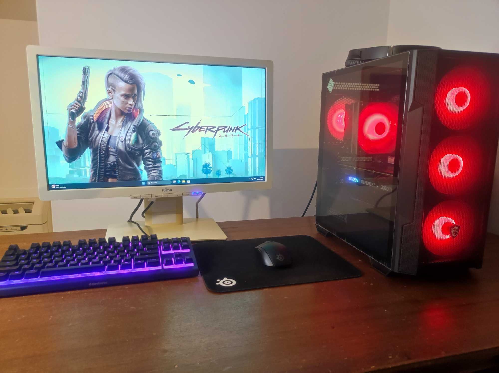 PC Gaming Ryzen 5500 4.2GHz / RTX 3060 Ti / 16GB 3200 / RGB / 1TB NVMe