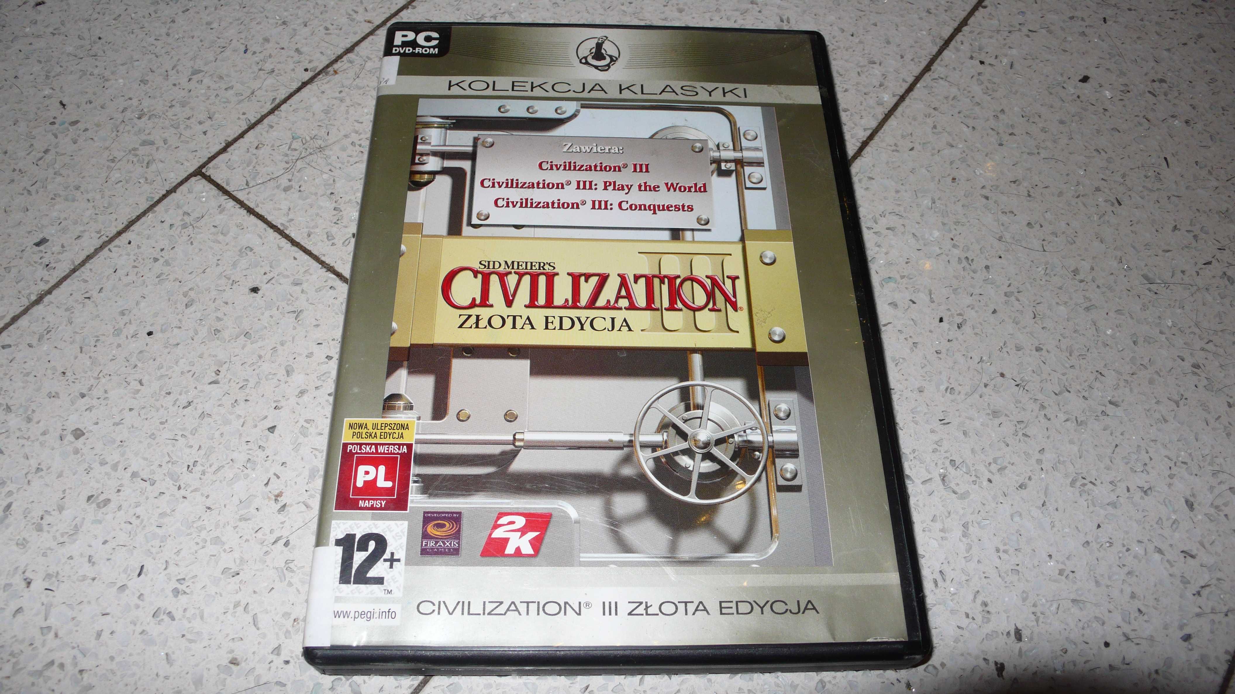 Sid Meier's : Civilization III Złota Edycja PL PC z dodatkami