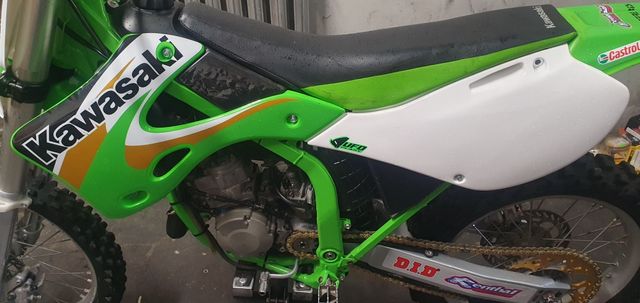 Komplet Plastików okleina ładne Kawasaki kx 125 kx 250 części rok 98-0