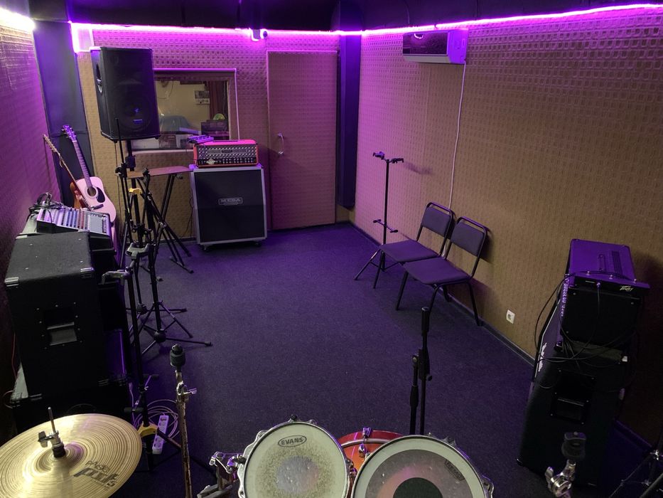 SQRECORDS репетеційна база/музична студія лівий берег Київа