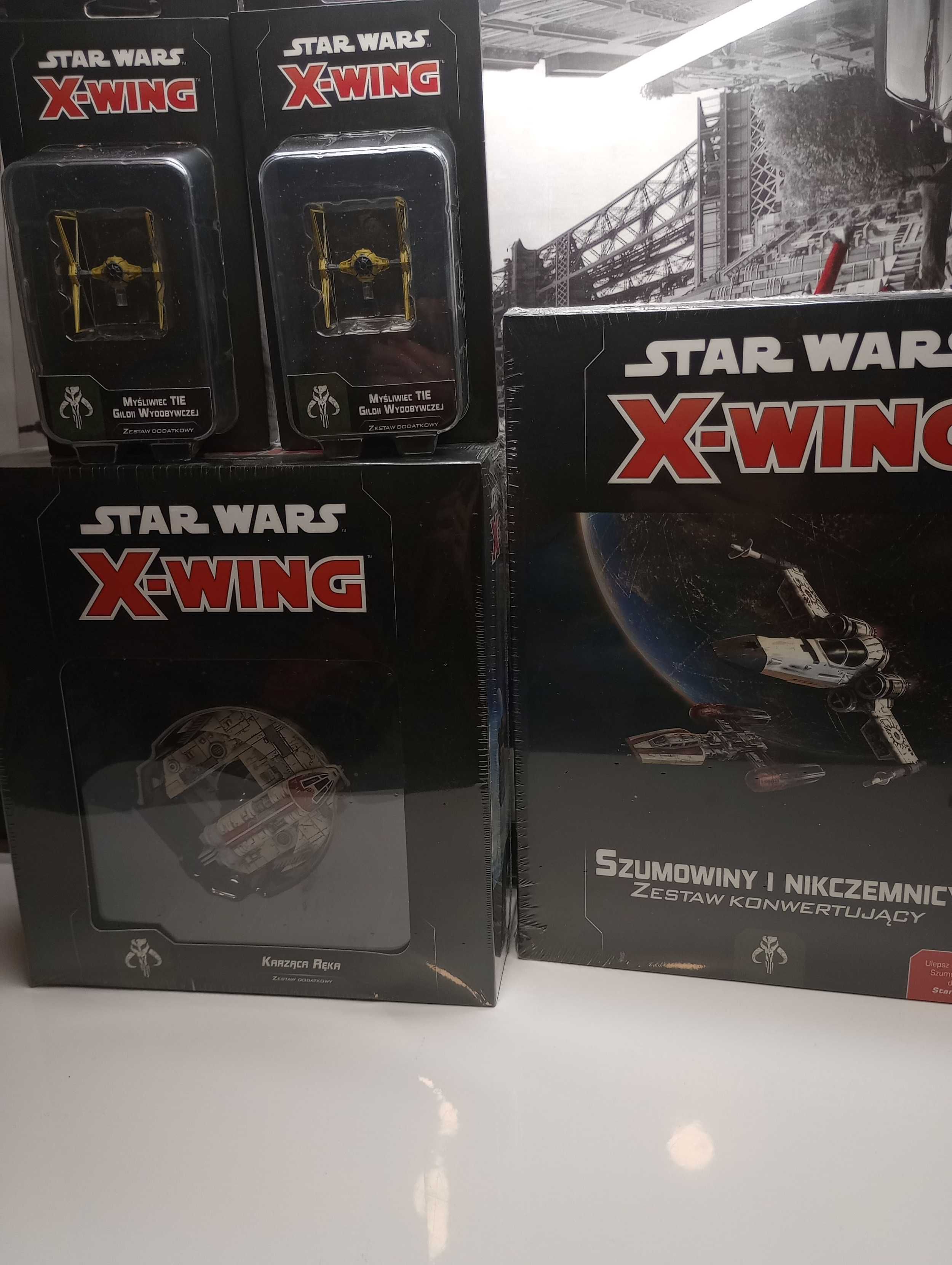 X-wing 2.0 gra figurkowa szumowiny i zestaw konwertujący