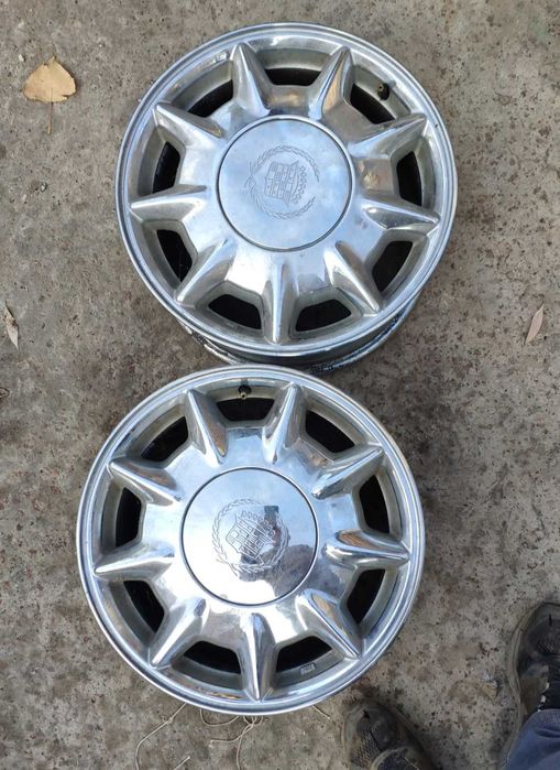 Диски прицеп причіп  1997 Cadillac Seville 2шт USA оригинал r16 7J 43