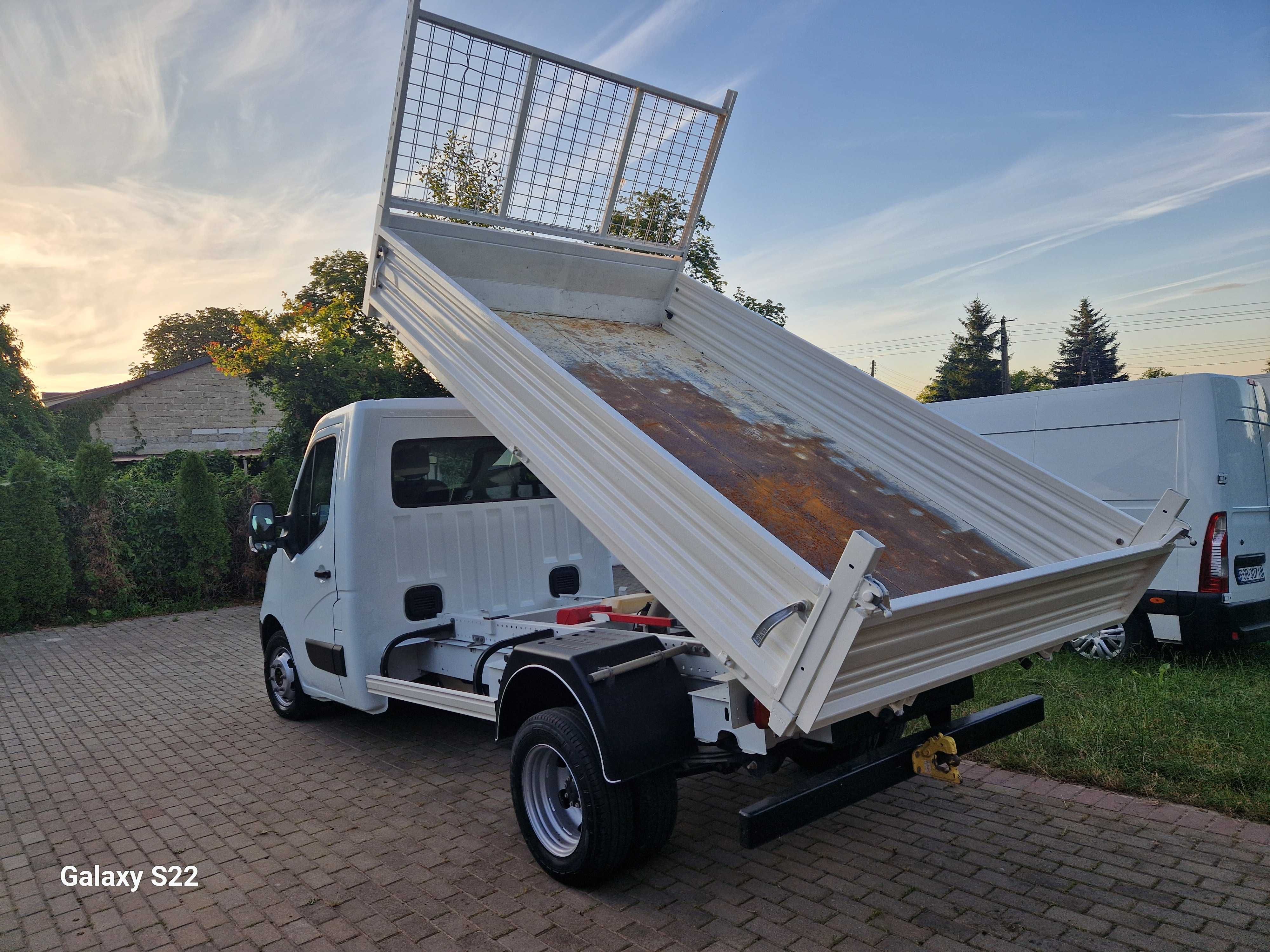 Renault master wywrotka kiper blizniaki klima