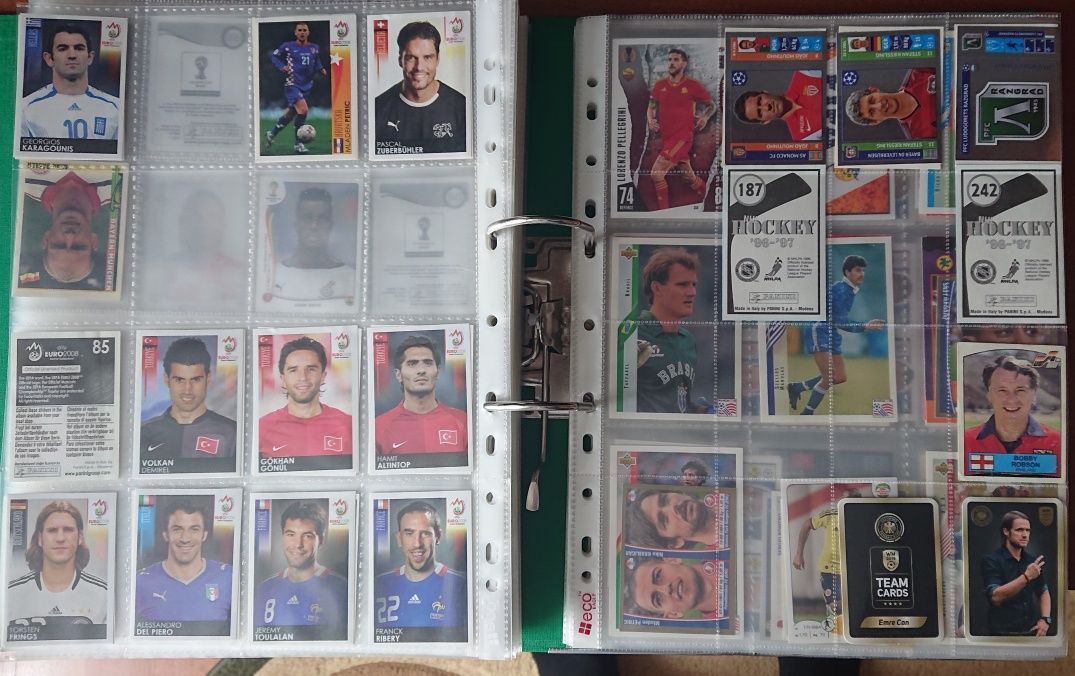 Футбол Наклейки/ Стікери .Panini/Topps .,Поштучно