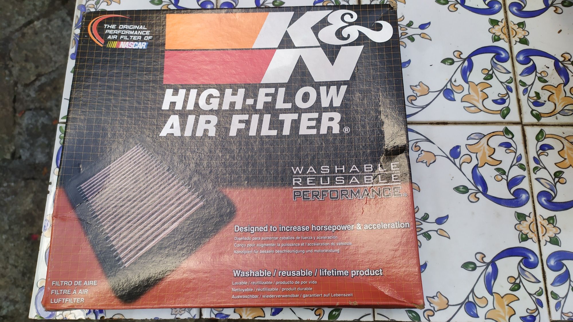 Filtro de ar K&N Toyota 1.4 D4D