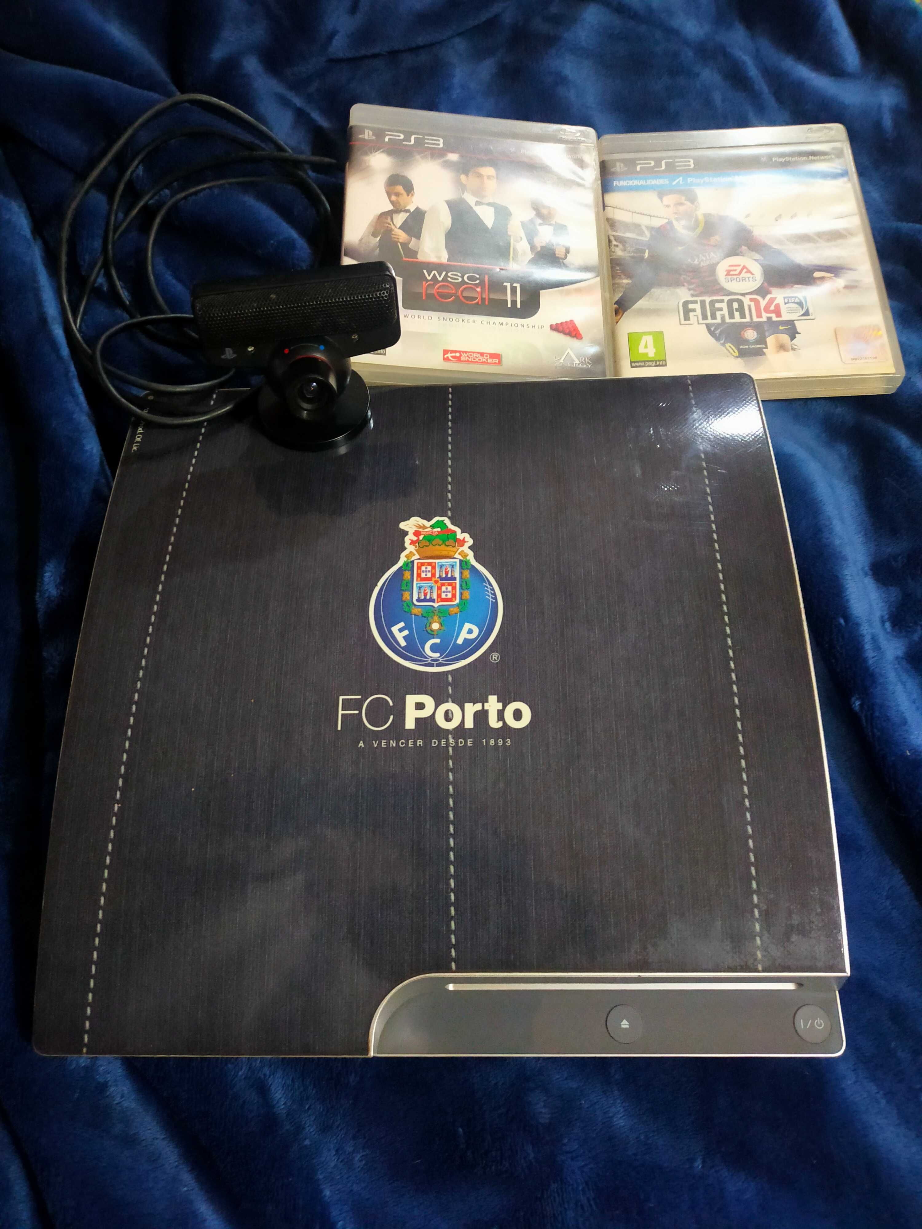 PlayStation 3 slim 320g edição futebol clube Porto