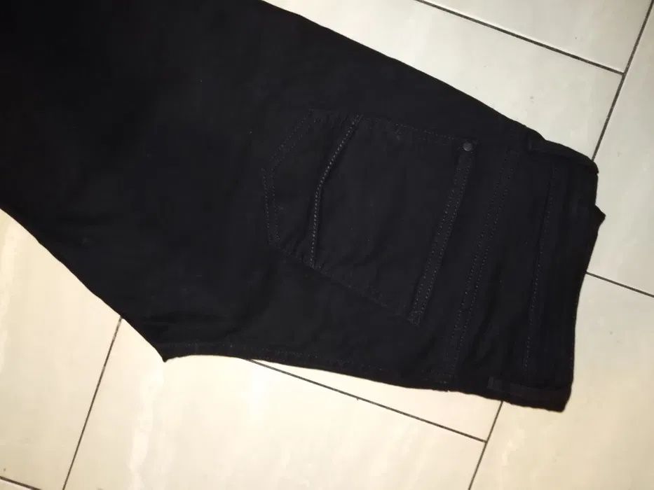 CROSS JEANS czarne! spodnie jeansy /p8.