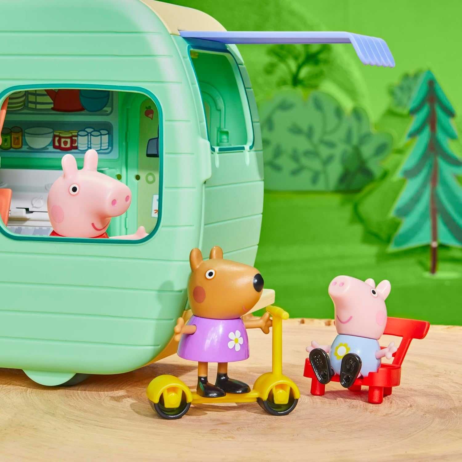 Ігровий набір Свинка Пеппа Peppa Pig Caravan Playset F8863 • Новий
