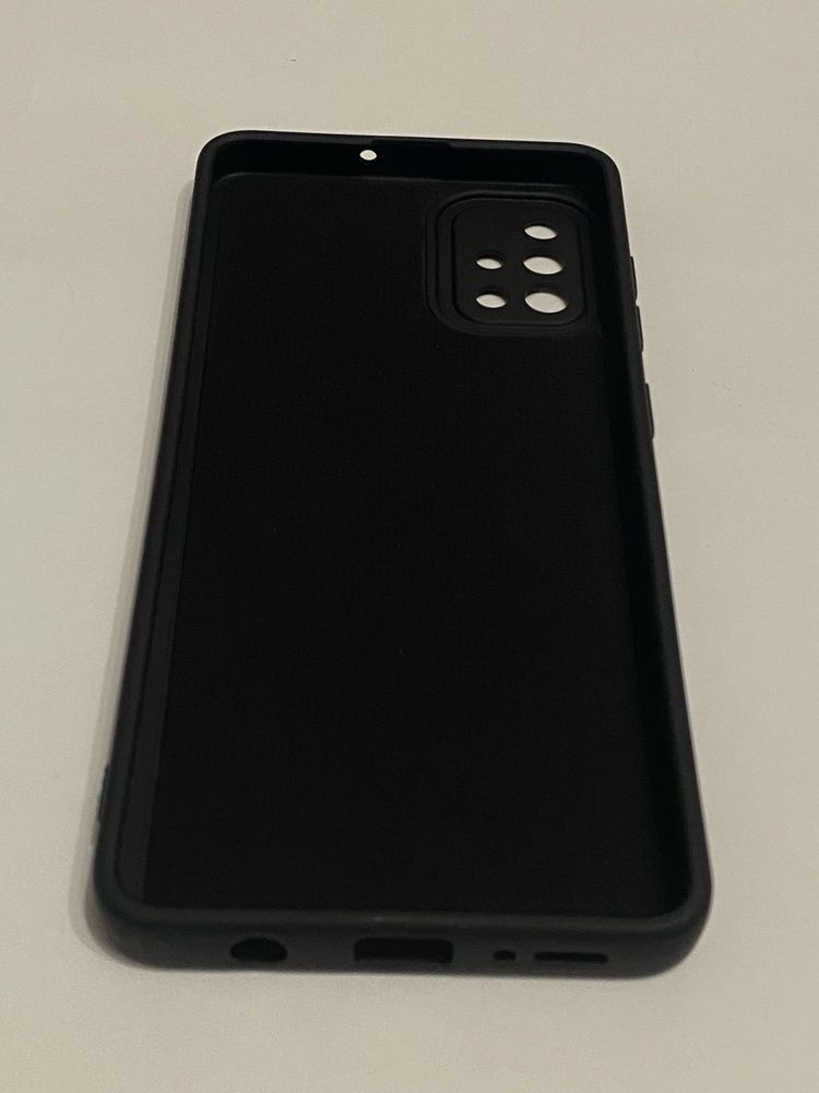 Чехол Samsung A51 / A515 Плотний Протиударний з Мікрофіброю