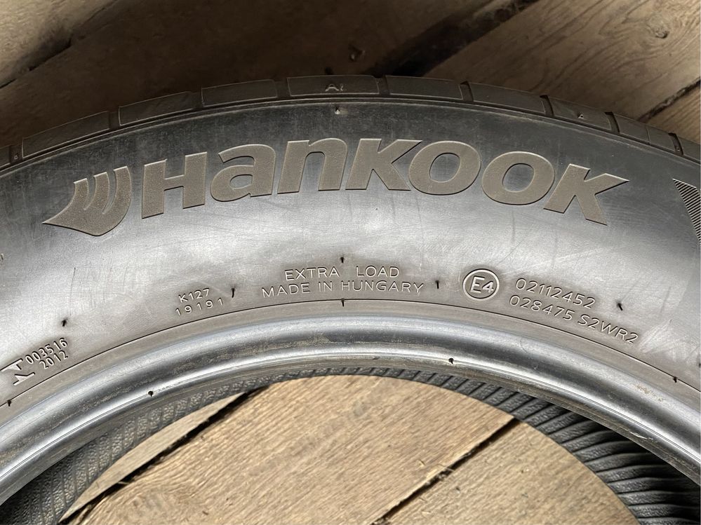 Літня резина шини (пара) 225/55R17 HANKOOK 6+мм