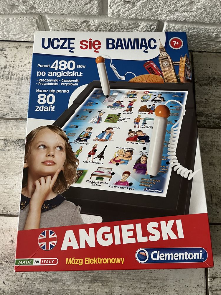 Zabawka edukacyjna do nauki j. Angielskiego