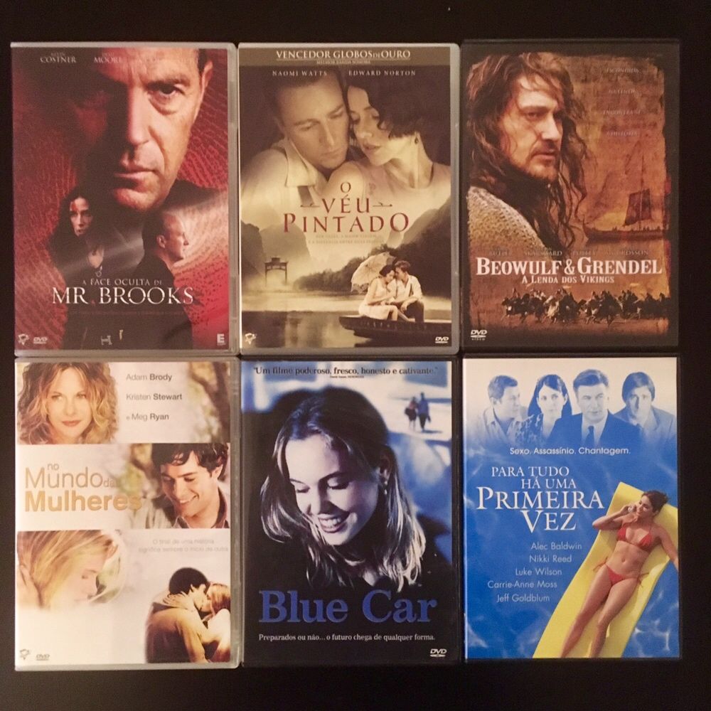 DVD vários filmes