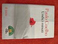 Livro italiano Undici minuti de Paulo Coelho