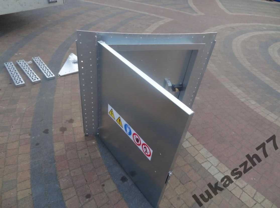 Właz dolny do silosu BIN 60 BIN100 BIN 200 Silos BIN DRZWI BIN