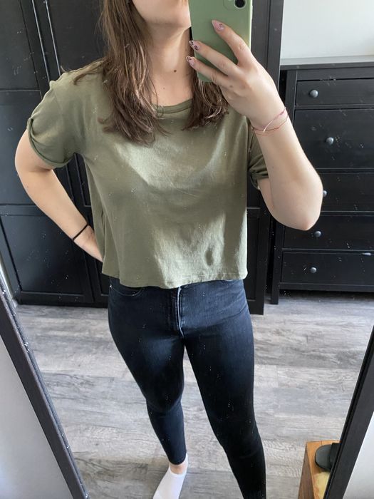 H&M - krótka koszulka rozmiar XS