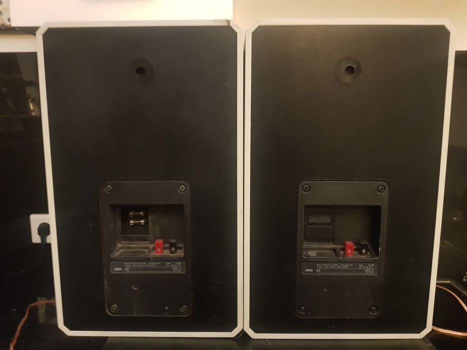 Kolumny półkowe, monitory Braun Ls80