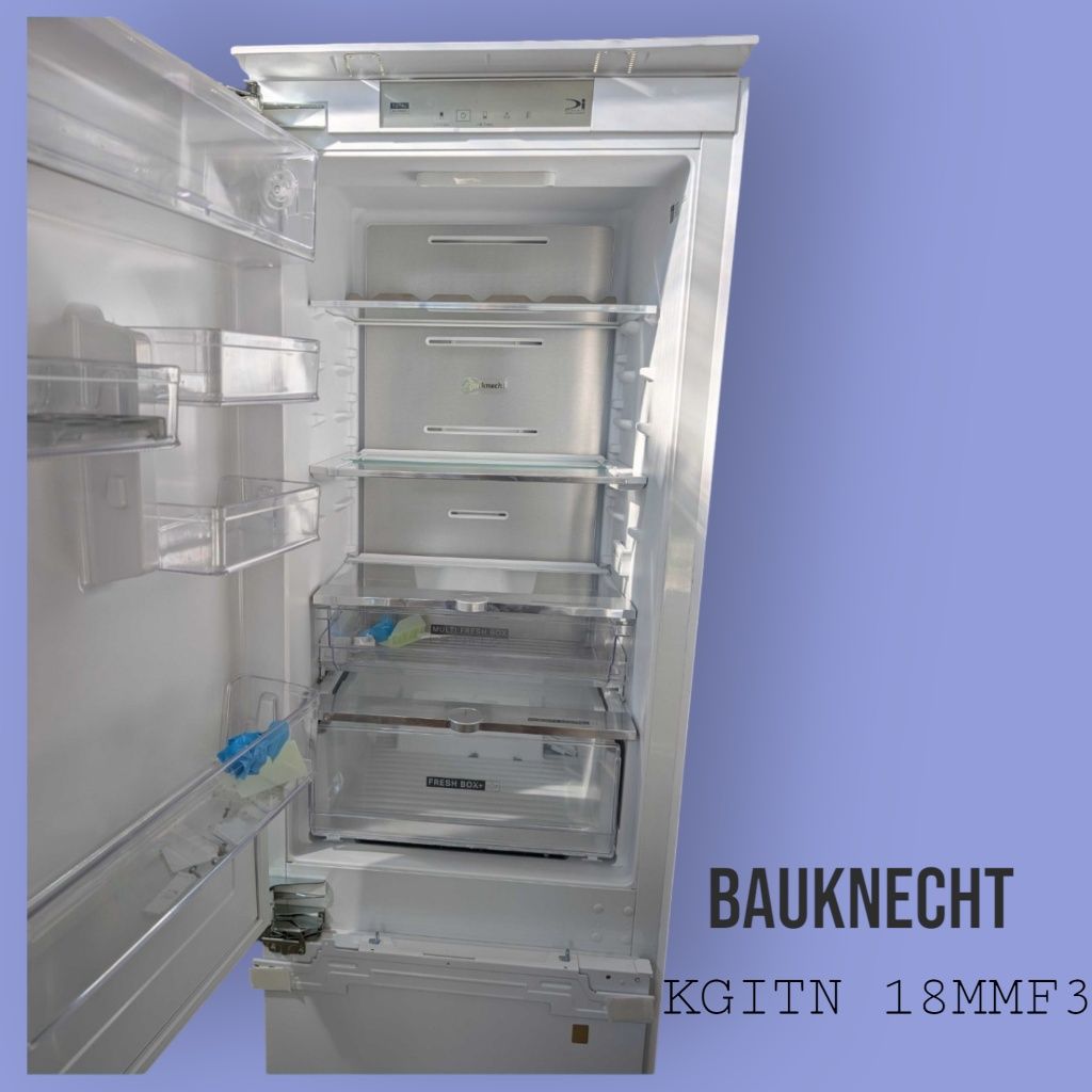 Lodówka do zabudowy 177cm Bauknecht KGITN 18MMF3 - NoFrost, LED