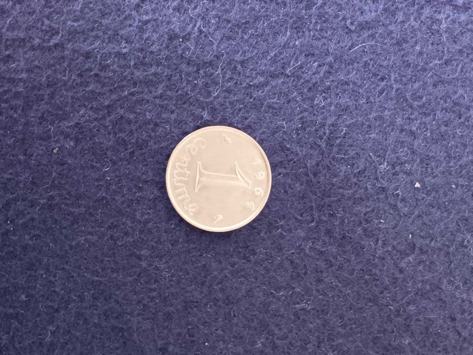 Moedas de 1 centime - França - 1962 e 1964