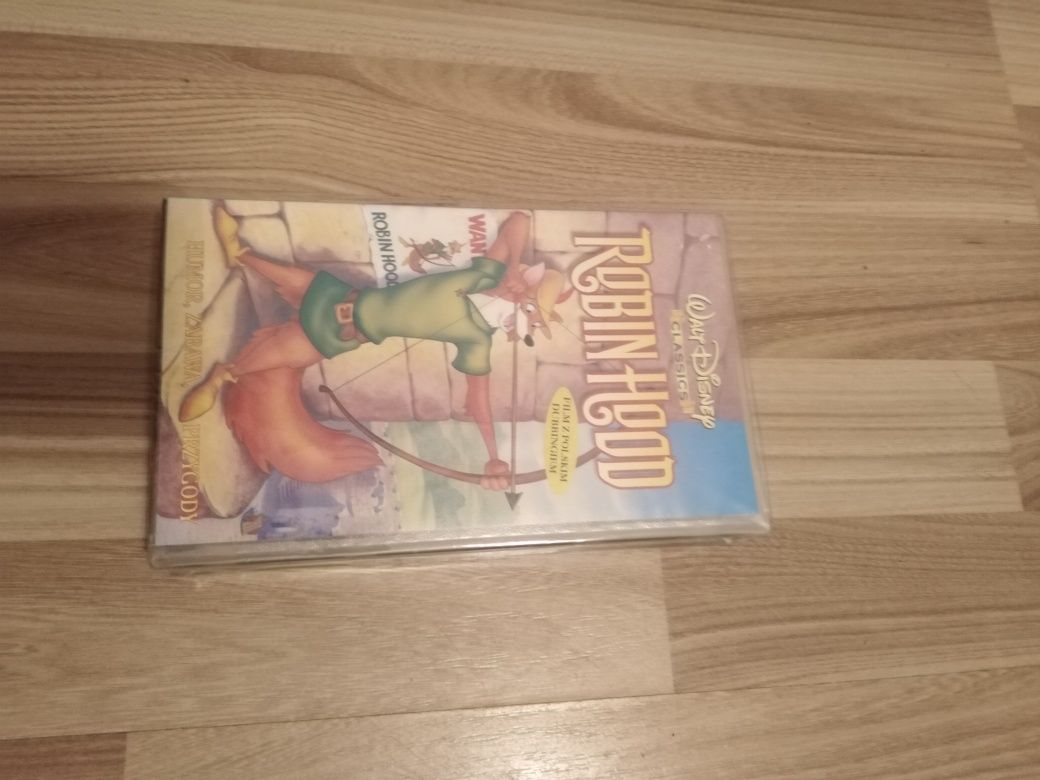 Kaseta video VHS Robin Hood Walt Disney Woody Mój brat niedźwiedź