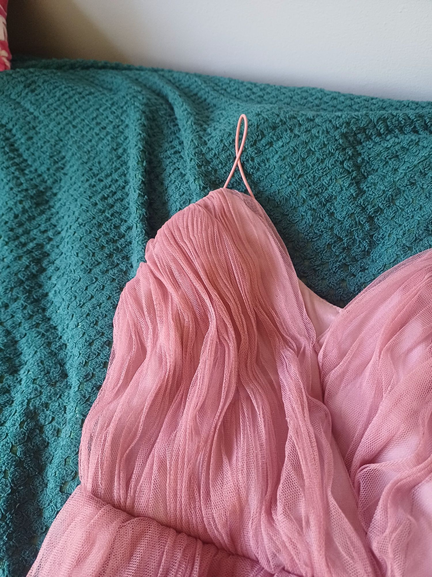 sukienka tiulowa maxi ASOS 32/30 na bal 8 klas/studniówkę/wesele