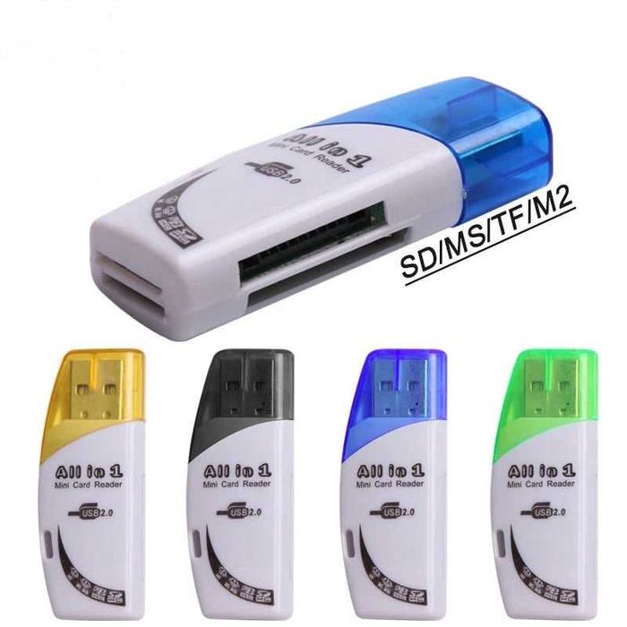 50грн , USB Кардридер Всё в одном , Micro SD MS TF M2 Memory Stick итд