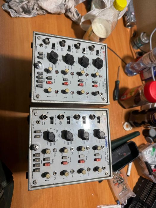 Oscyloskop Unitra OS 150-4 - przystawka 4 kanałowa, cena za 2szt