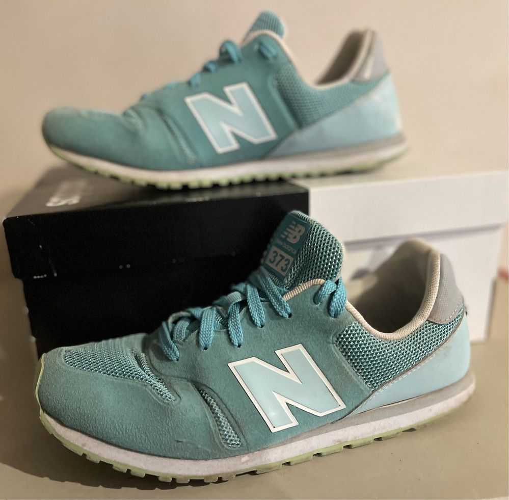 Buty new balance turkusowe rozmiar 38