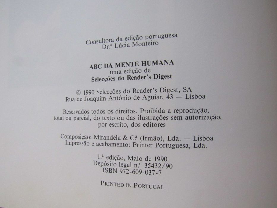 Livro O ABC da Mente Humana