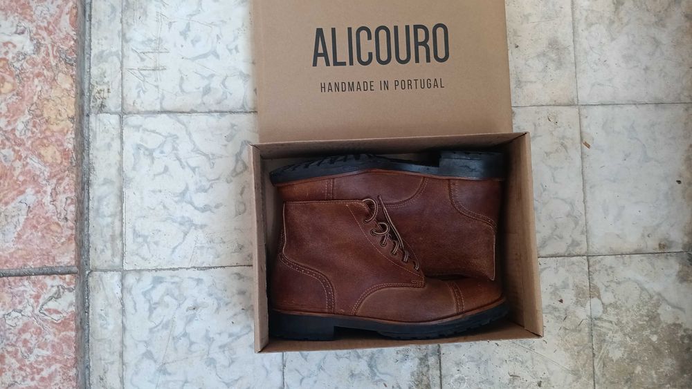 Botas Alicouro agrid 100% couro