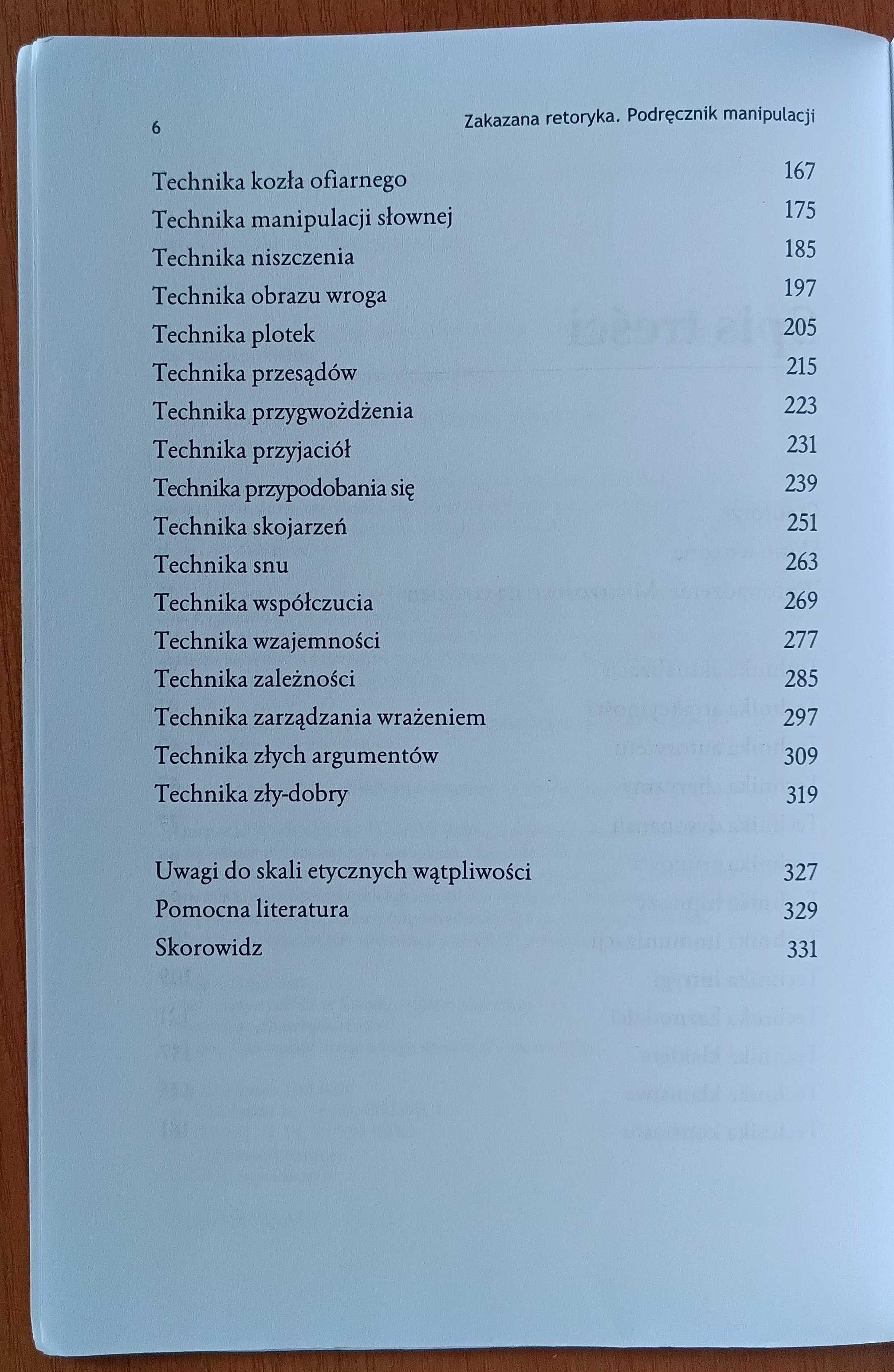 Gloria Beck "Zakazana retoryka. Podręcznik manipulacji"
