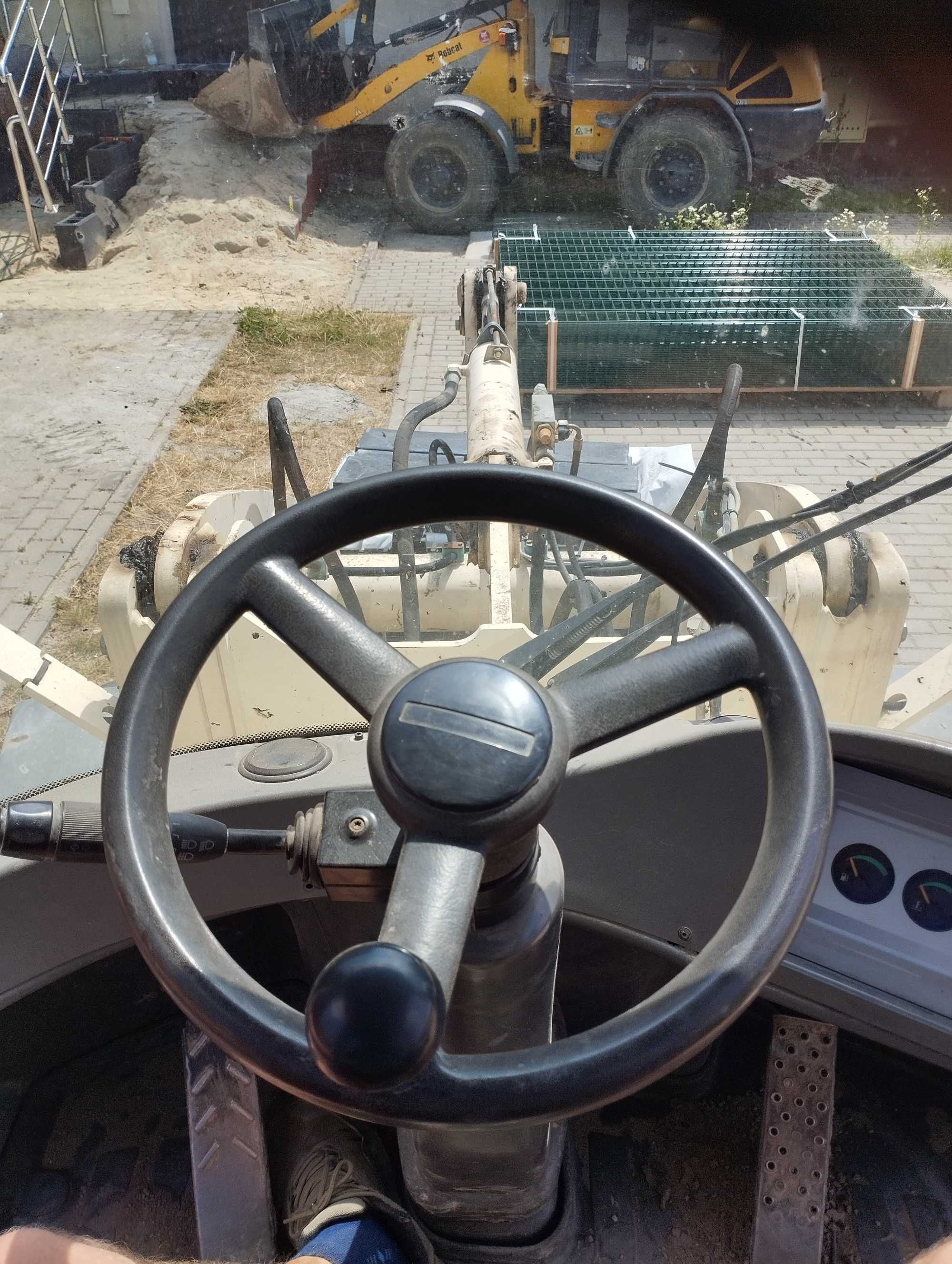 Liebherr 506 stereo 2005 wraz z łatą 2D 3mb widły łyżka krokodyl