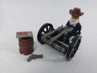 Lego Western 6790 Bandit's Wheelgun - Uzbrojony bandyta - komplet 1997