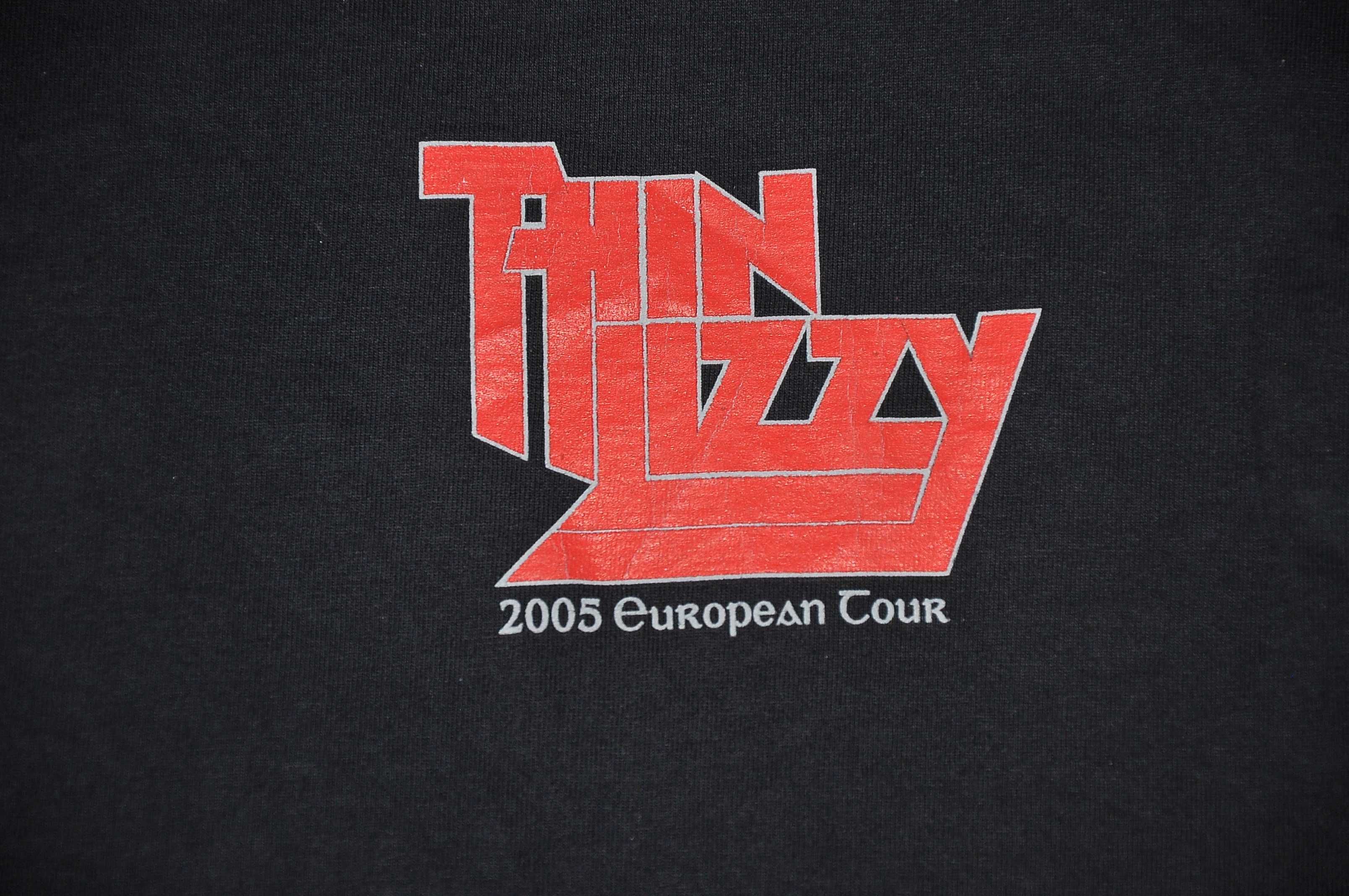 THIN LIZZY - European Tour 2005 - koszulka rozm.M Phil Lynott RARE!