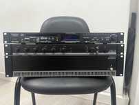 Sistema Som Amplificador Pre-Amplificador e leitor All in