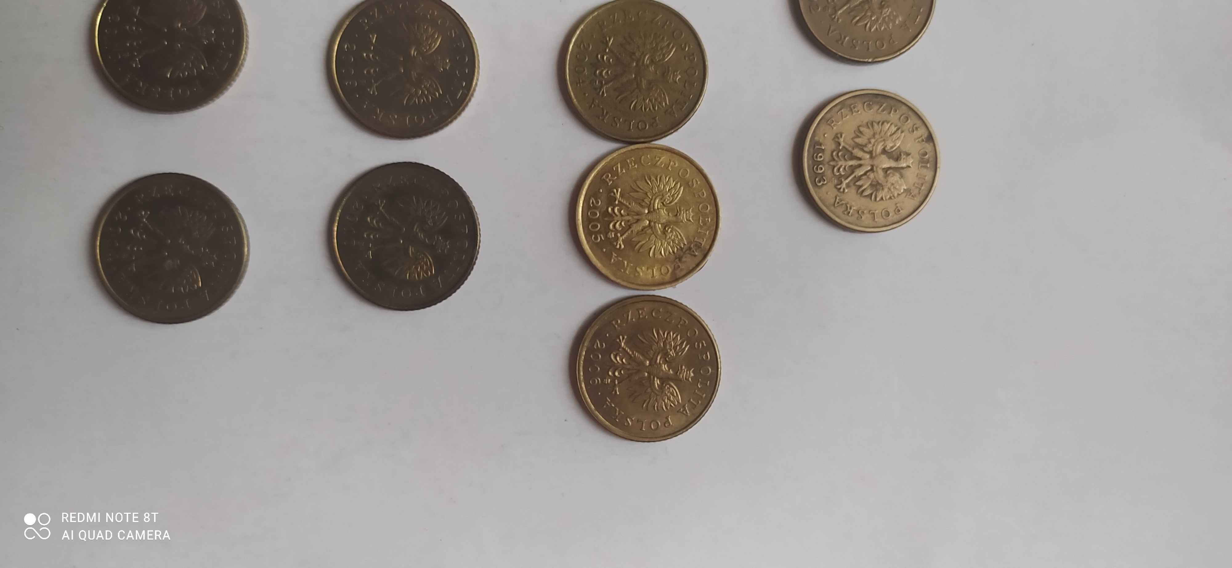 Numizmatyka kolekcja 1,2,5 groszy od 1992 do 2014 unikat 2013