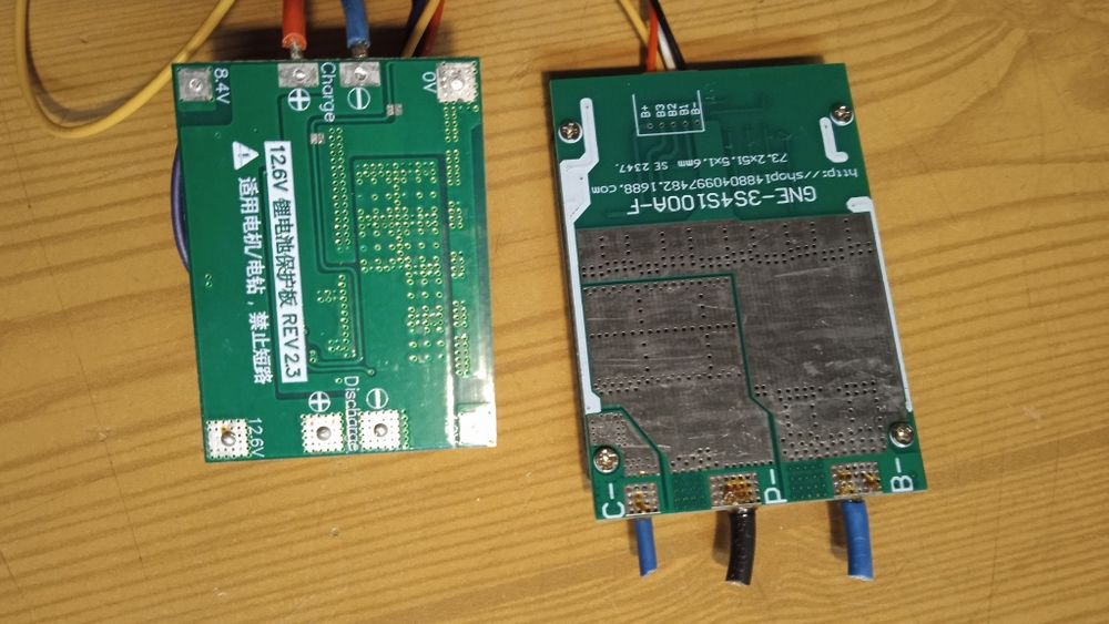 BMS 12v li-on używane, 2 sztuki