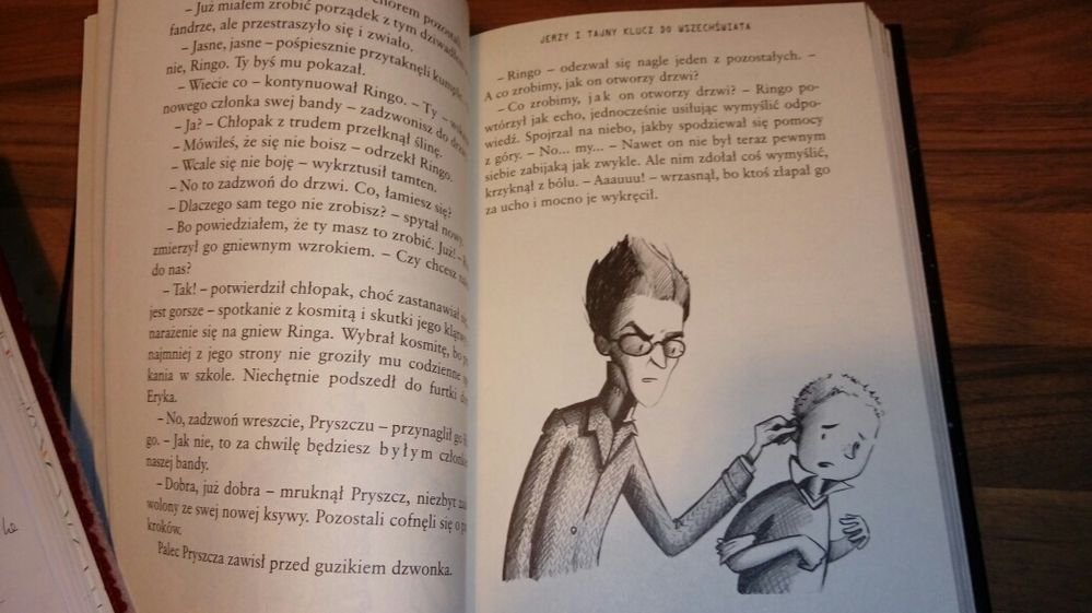 Jerzy i tajny klucz do wszechświata. Lucy i Stephen Hawking