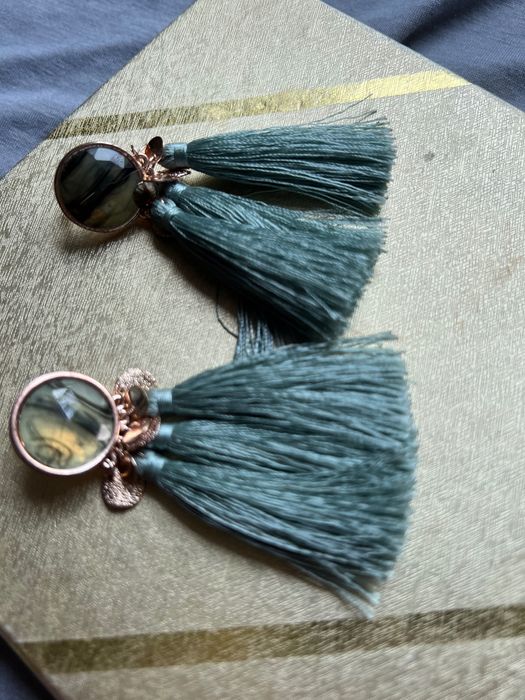 Kolczyki chwosty boho