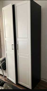 Szafa  Ikea Pax - drzwi Tyssedal białe