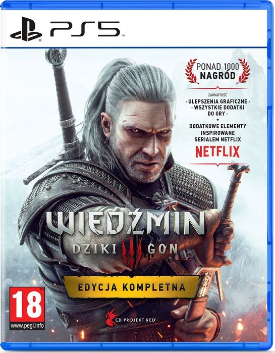 Wiedźmin 3 Dziki Gon Edycja Kompletna PS5 Uniblo Łódź