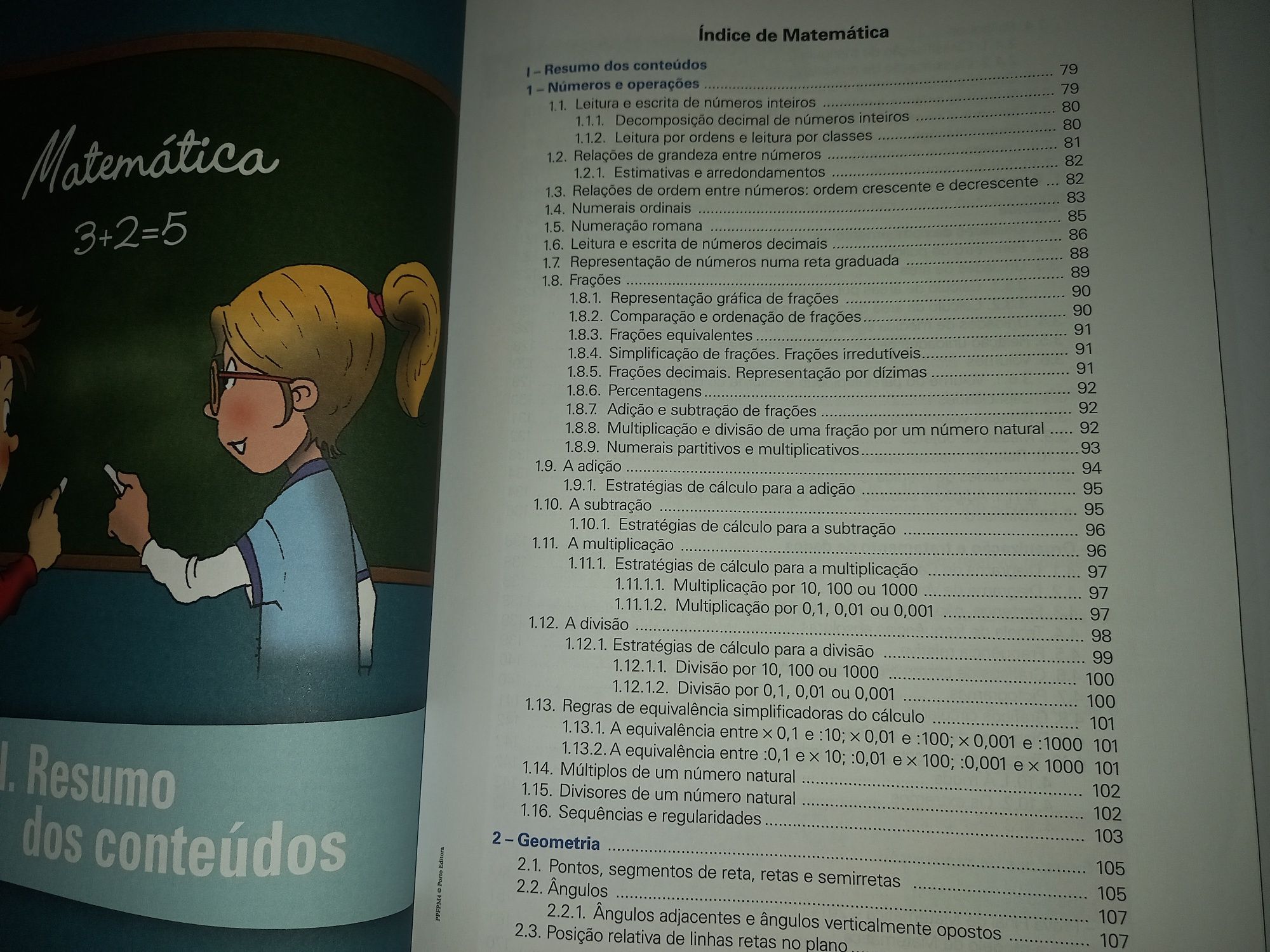 Livro de apoio ao estudo 4.ano Português e Matemática